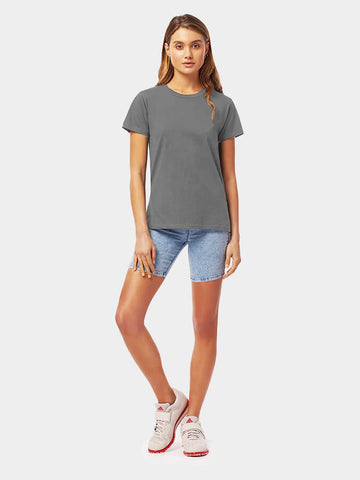 Yoga Studio Women's Classic Organic Cotton Jersey T-Shirt Top